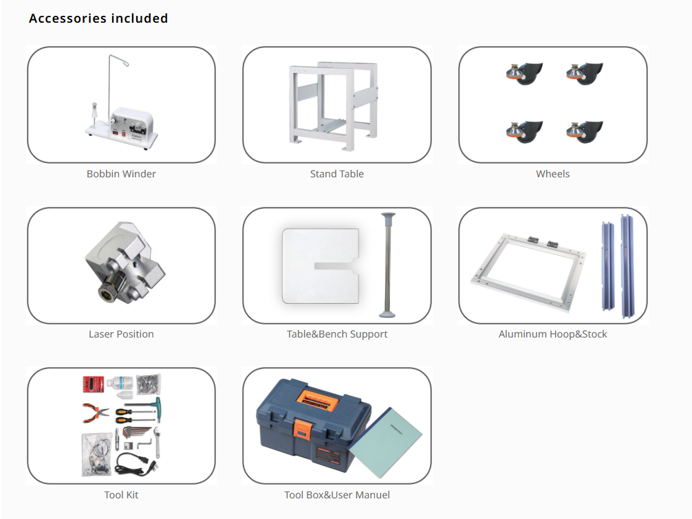 ماكينة ونيو تطريز عن طريق الكمبيوتر رأس واحد مساحة 360 * 200 ، 12 ابر