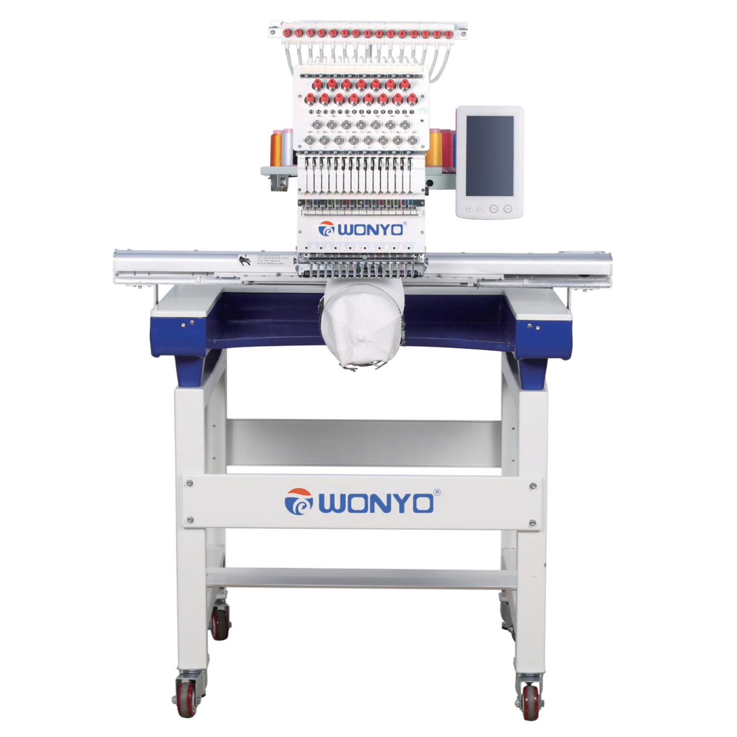 وونيو رئس واحد ماكينة تطريز عن طريق الكمبيوتر مساحة 360 * 200 ، 9 ابر